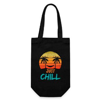 JUST CHIIL - Gift Bag for Bottles - black - Front