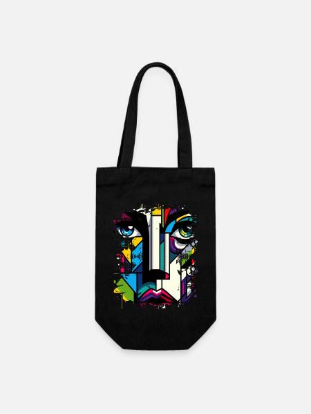 Femmes girl power design art féminisme féminin symbole - Gavepose til flasker - sort