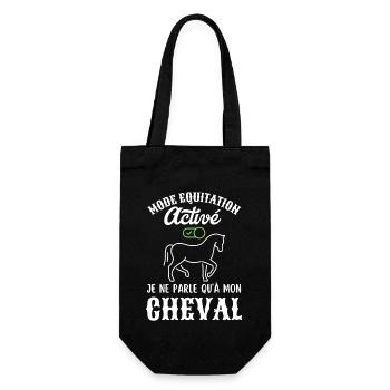 Mode équitation activée - Sac à bouteille - noir - Devant