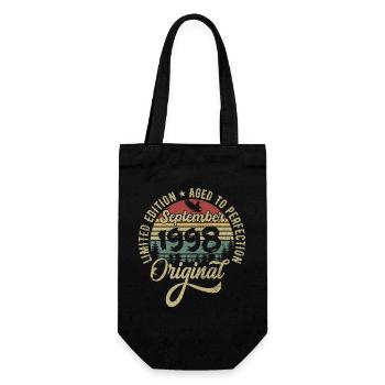 27ème anniversaire Septembre 1998 - 27 ans - Sac à bouteille - noir - Devant