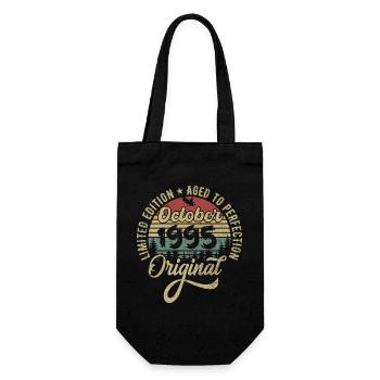 Octobre 1995 Anniversaire Octobre 1995 Octobre - Sac à bouteille - noir - Devant