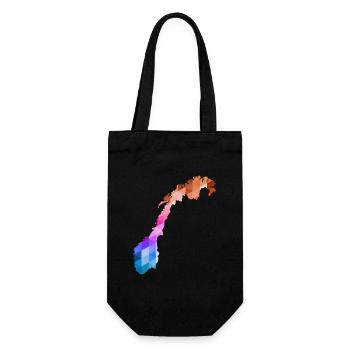Norway - Norge - Norway - Flag - Scandinavia - Gift Bag for Bottles - black - Front