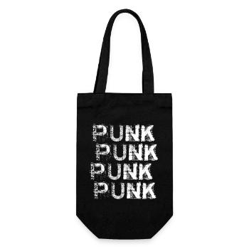 Punk Grunge Repeat Logo - Geschenkbeutel für Flaschen - Schwarz - Vorne