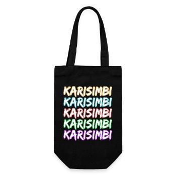 Gift for Karisimbi - Gift Bag for Bottles - black - Front