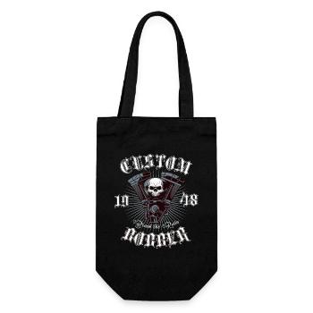 Conception de motos Bobber Chopper - Sac à bouteille - noir - Devant