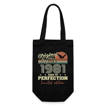 Anniversaire Mars 1981 - Sac à bouteille - noir - Devant