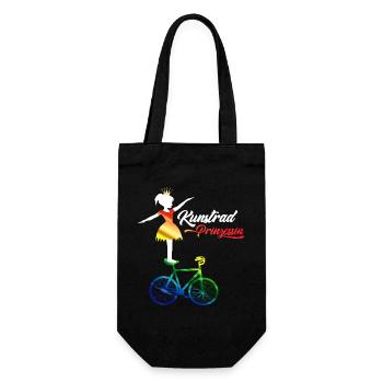 Artistic cycling, artistic cycling, indoor cycling - Gift Bag for Bottles - black - Front
