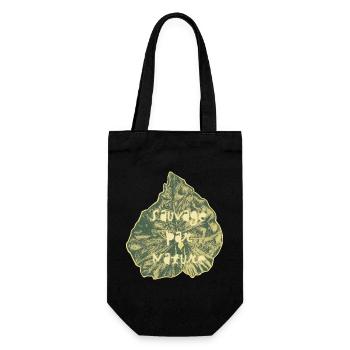 Sauvage par Nature - Sac à bouteille - noir - Devant