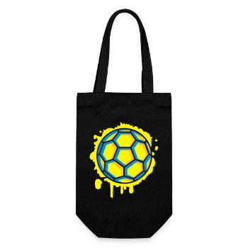 une Handball Graffiti - Sac à bouteille - noir - Devant
