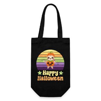 Halloween Sloth - Gift Bag for Bottles - black - Front