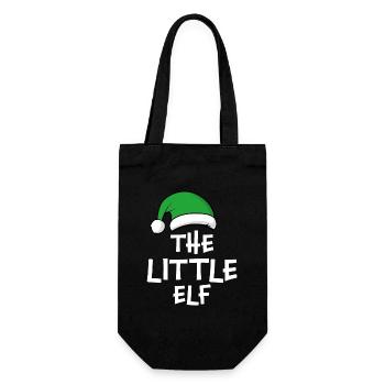 The Little Elf - Gift Bag for Bottles - black - Front