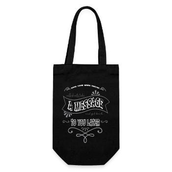 business cat tshirts kitty geek cool i love cats - Geschenkbeutel für Flaschen - Schwarz - Vorne