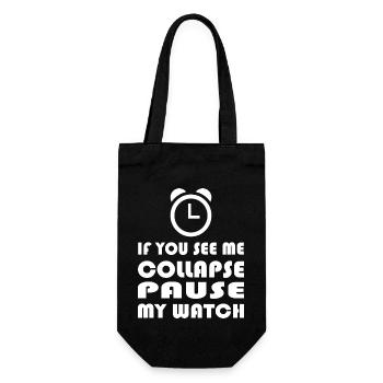 Florist Flower Plant Nature Gardener - Gift Bag for Bottles - black - Front