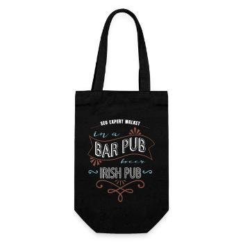 jokes computers computer science - Geschenkbeutel für Flaschen - Schwarz - Vorne