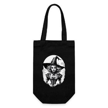 Classic Witch 2 - Gift Bag for Bottles - black - Front