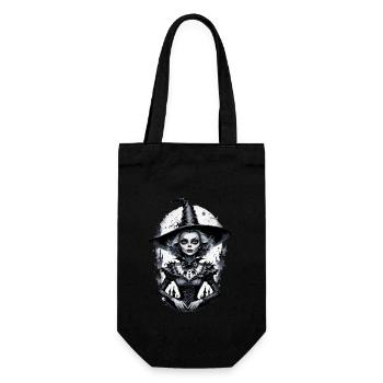 Classic Witch 11 - Gift Bag for Bottles - black - Front