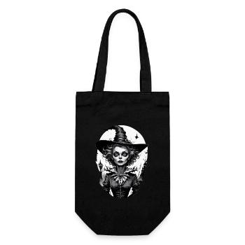 sorcière classique 27 - Sac à bouteille - noir - Devant