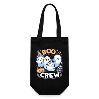 Buh-Crew - Geschenkbeutel für Flaschen - Schwarz - Vorne