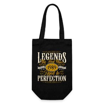 1989 Vintage Born Legends Cadeau d’anniversaire - Sac à bouteille - noir - Devant