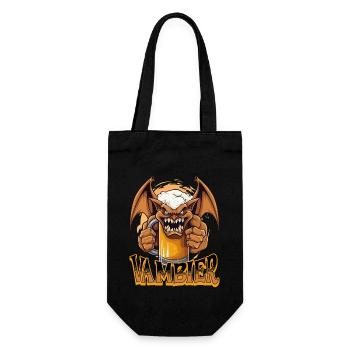 Vambier Vampire Bière Halloween Party Drôle Costume - Sac à bouteille - noir - Devant