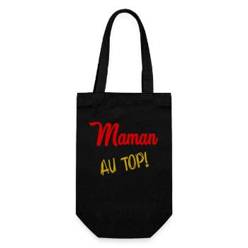 FÊTE DES MÈRES - Sac à bouteille - noir - Devant