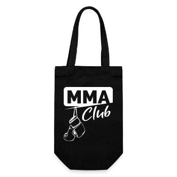 Icône du logo du club d’arts martiaux MMA Gym Dojo FIghter - Sac à bouteille - noir - Devant