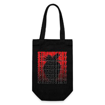 Fraise - Sac à bouteille - noir - Devant