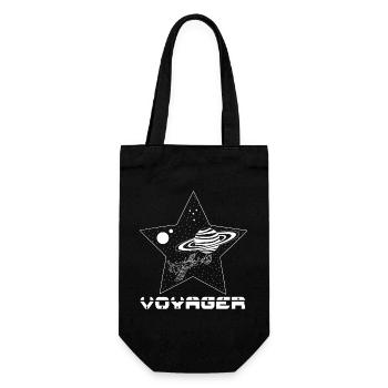 Voyage galactique - Sac à bouteille - noir - Devant