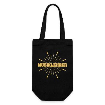 Professeur de musique - Sac à bouteille - noir - Devant