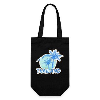 Vacances Thaïlande - Sac à bouteille - noir - Devant