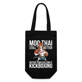 Conception créative de cadeaux Muay Thai - Sac à bouteille - noir - Devant