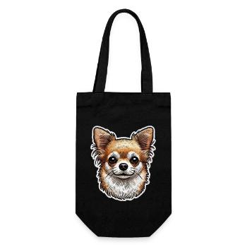 Chihuahua - Sac à bouteille - noir - Devant