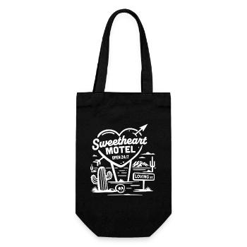 Sweetheart Motel - Gift Bag for Bottles - black - Front