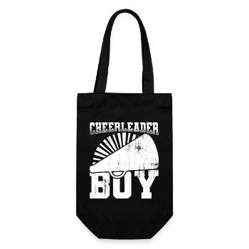 Cheerleader Boy - Gift Bag for Bottles - black - Front