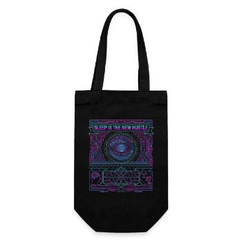 Pressez le sommeil - Sac à bouteille - noir - Devant