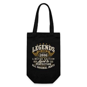 Cadeau vintage 18 ans de 18 ans - Sac à bouteille - noir - Devant