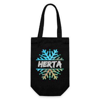 Prénom Herta - Sac à bouteille - noir - Devant