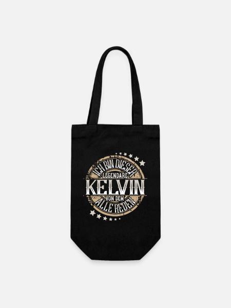 Kelvin - Geschenkbeutel für Flaschen - Schwarz