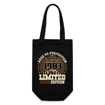 1983 Limited Edition - Gift Bag for Bottles - black - Front