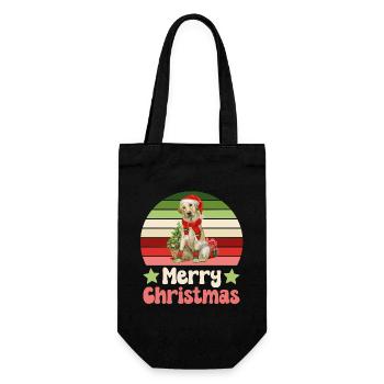Noël du Labrador - Sac à bouteille - noir - Devant