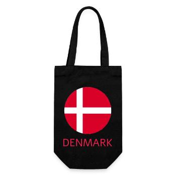 Denmark - Gift Bag for Bottles - black - Front