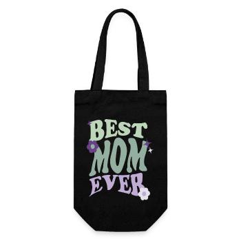 BEST MOM EVER - Sac à bouteille - noir - Devant