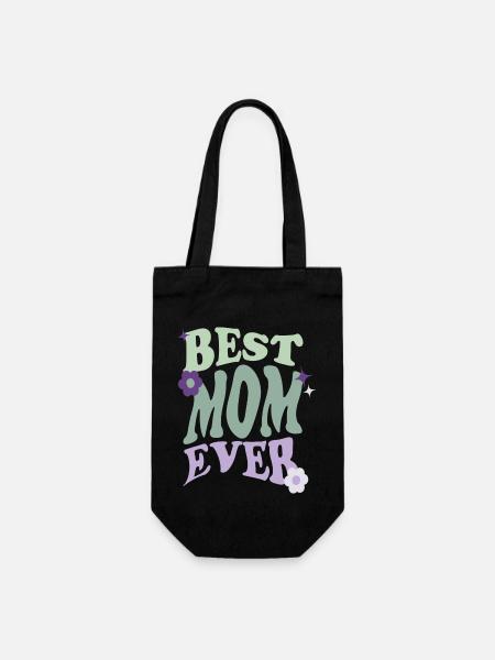 BEST MOM EVER - Sac à bouteille - noir