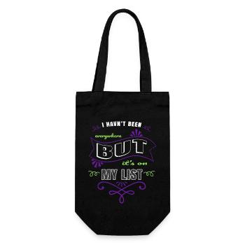 present cool outdoors forest animal geek attitude - Geschenkbeutel für Flaschen - Schwarz - Vorne