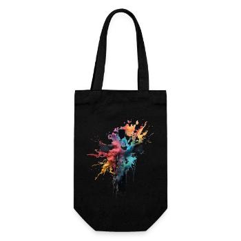 Cross Design Christian & Orthodox Christianity - Gift Bag for Bottles - black - Front