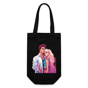 Tenues des années 80 - Sac à bouteille - noir - Devant