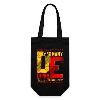 URBAN DE - Gift Bag for Bottles - black - Front