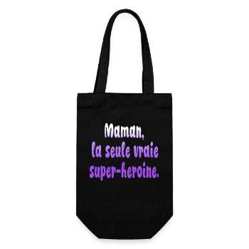 Mutter Mutter Humor Witz Geschenk 7 - Geschenkbeutel für Flaschen - Schwarz - Vorne