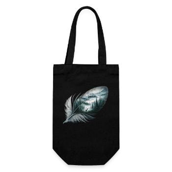 Plume de la faune - Sac à bouteille - noir - Devant