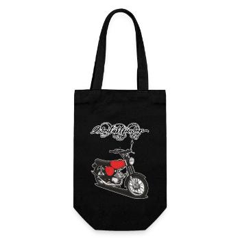 S51 (rouge) // Illustration - Sac à bouteille - noir - Devant